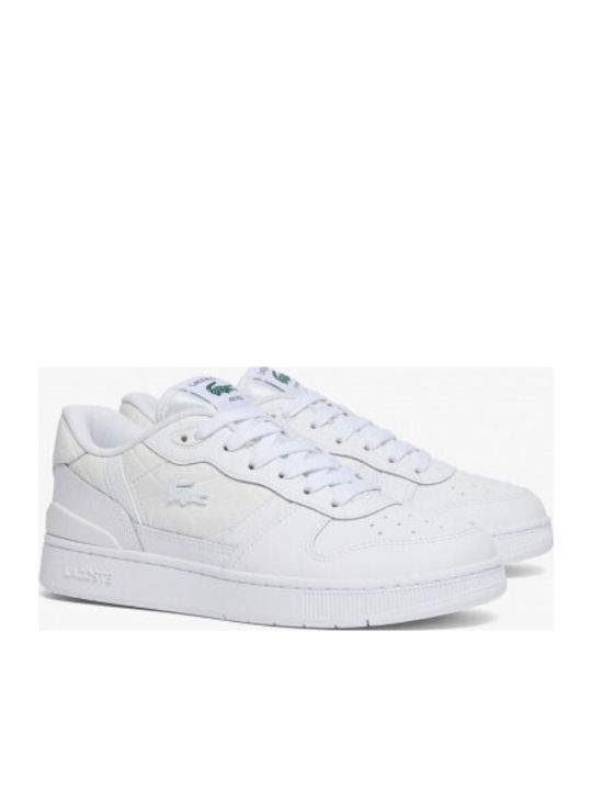 Lacoste T-clip Sneakers Λευκά