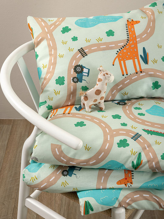 Palamaiki Set Cearceafuri Single Cu Elastic Din Bumbac Mk777 110x200cm 3 Bucăți Palamaiki Set Cearceafuri Single Cu Elastic Din Bumbac Mk777 110x200cm 3 Bucăți