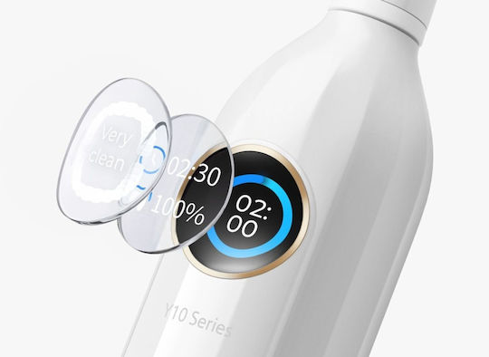 Usmile Wasserflosser mit Drucksensor und Reiseetui Weiß