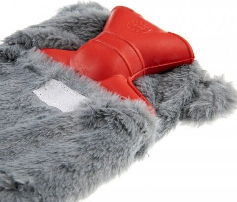 Termoforă Gri cu Husă pentru Utilizare Generală 34x20cm 2000ml