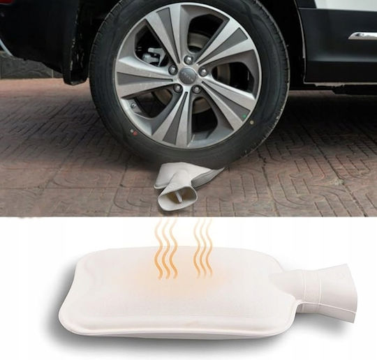 Termoforă Gri cu Husă pentru Utilizare Generală 34x20cm 2000ml