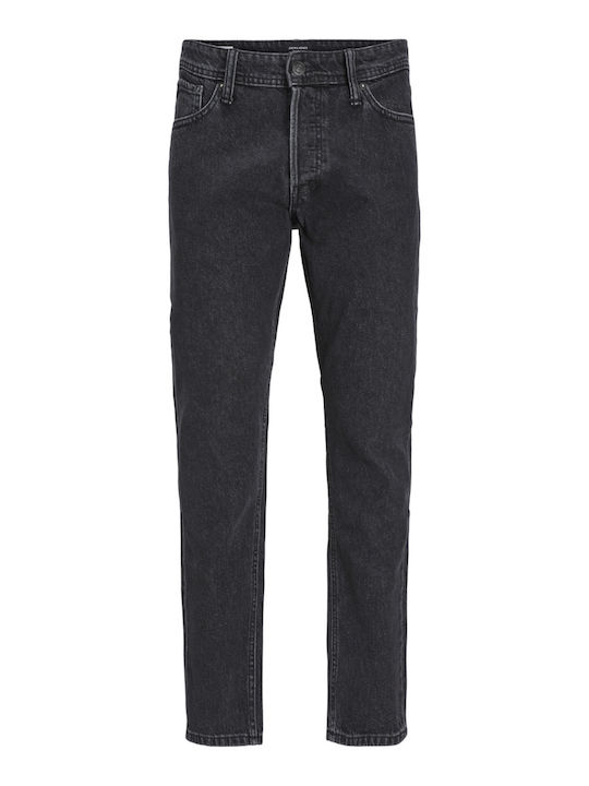 Eddie Herren Jeanshosen Lose Gerade Passform Schwarz