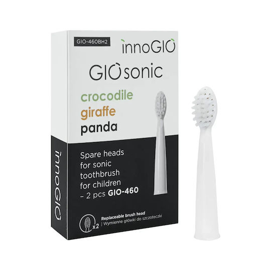 InnoGio Giosonic Kinder Elektrische Zahnbürste Ersatzköpfe 2 Stück