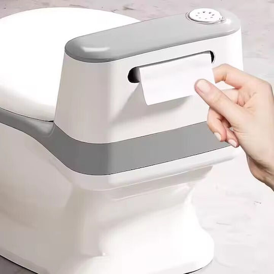 Little Mom Toaletă Pentru Copii cu Capac Gri