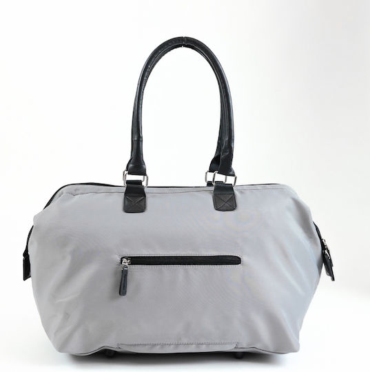 Baby on Board Wickeltasche Grau