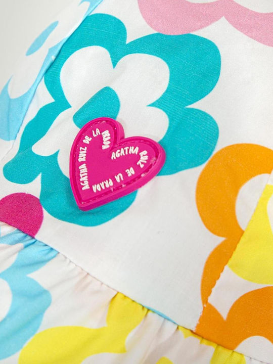 Kinderbekleidungsset mit Shorts Sommer 2 Stück Optical Weiß