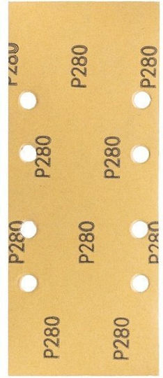 Forte Sand Paper with Holes 93x230mm Set 5 Pieces