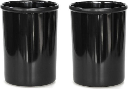 Culinaro Murun Container Pentru Bufet Din Melamină 13x17.5cm 2000ml Negru
