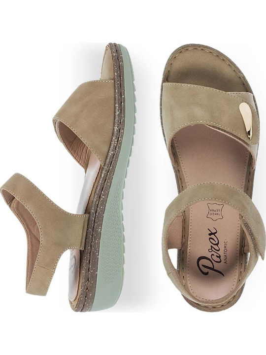 Leather Women's Anatomic Beige Sandals