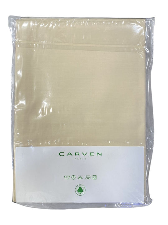Carven Paris Bettlaken für Einzelbett 165x265cm Gelb