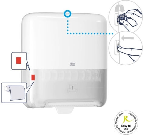 Tork Matic Θήκη Για Χειροπετσέτες Λευκή 551000