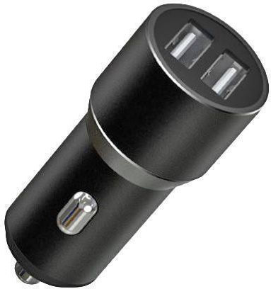 XO Φορτιστής Αυτοκινήτου CC30 12W 2.4A με Θύρες: 2xUSB Μαύρος