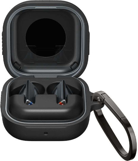 Spigen Silicone Case with Hook in Black for Samsung Galaxy Buds 4 / 4 Pro