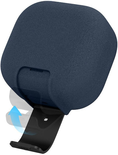 Tech-Protect Schlanke Kunststoffhülle Mit Haken In Blauer Farbe Für Galaxy Buds4 / 4 Pro