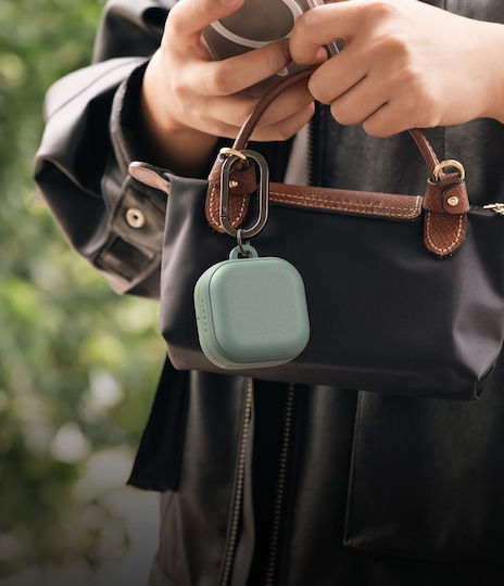 Ringke Husă Din Silicon Cu Cârlig Verde Onyx Pentru Galaxy Buds4 / 4 Pro