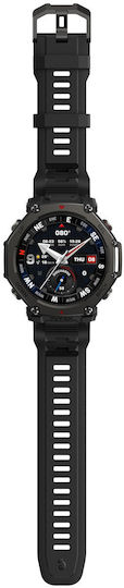 Amazfit T-Rex 3 Pro Titan 48mm Wasserdicht Smartwatch (Tactical Black)