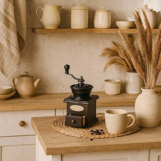 Phos & Gaia Manual Coffee Grinder Brown