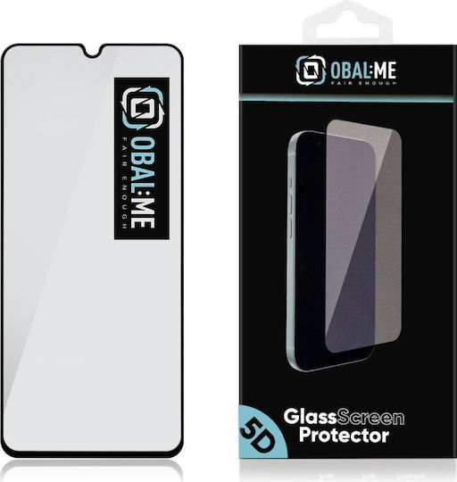 Obal:Me 5D 0.4mm Tempered Glass Μαύρο (Redmi 14C / Poco C75)
