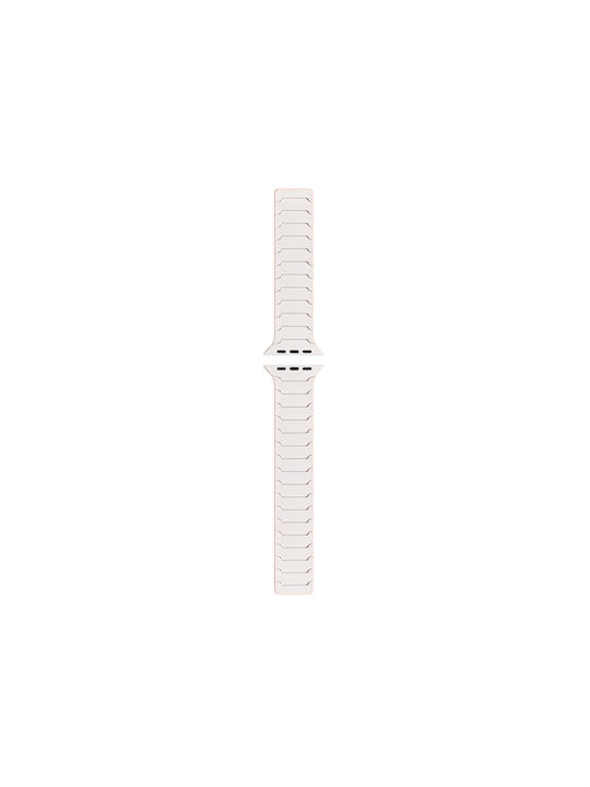 Hoco Wa39 Flex Series 38 40 41 42mm Silikonarmband Apple Watch Series 1 2 3 4 5 6 7 8 9 Se Se2 Beiges Orange