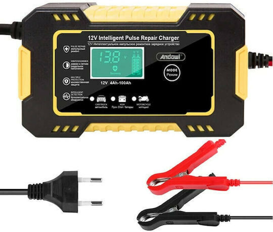 Andowl Car Battery Charger 12V 6A