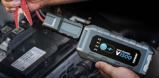 Topdon V1500 Tragbar Auto-Starthilfe 10000mAh