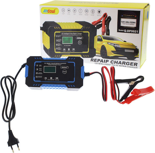 Andowl Car Battery Charger 12V 6A