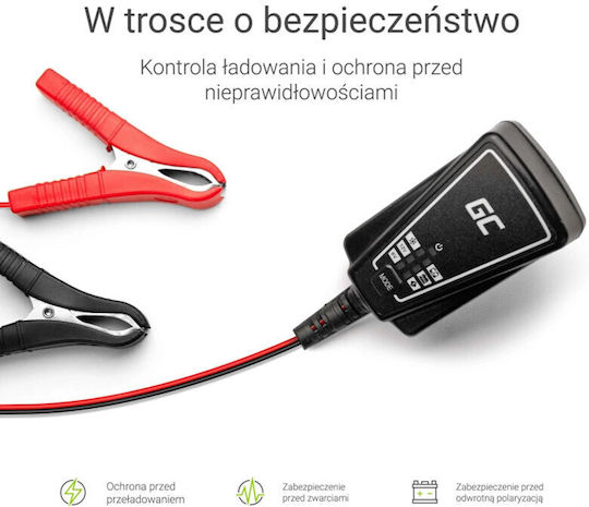 Green Cell Batterieladegerät Für Auto & Motorrad 6/12V
