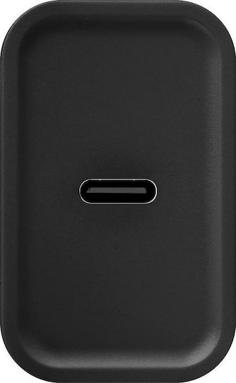 Obal:Me Wireless Charger with USB-C Port 20W Power Delivery Black
