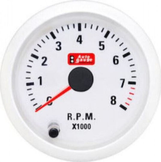 Auto Gauge Аналогов инструмент Брояч на оборотите за автомобил 52мм