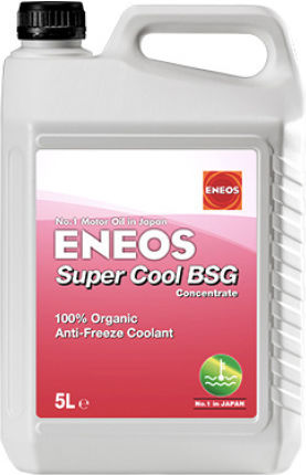 Eneos Super Cool Bsg Αντιψυκτικό Παραφλού Ψυγείου Αυτοκινήτου -26°C 5lt