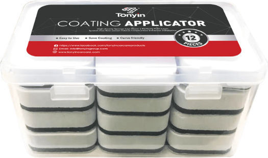 Tonyin Ceramic Coating Sponge – Σφουγγάρια Κεραμικής Επικάλυψης 12τεμ