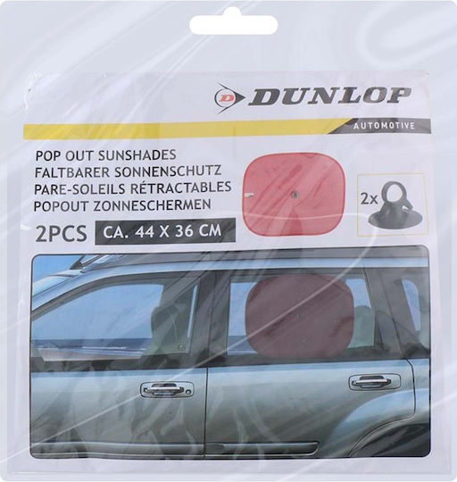 Dunlop Seitliche Auto-Sonnenschütze E-Commerce-Website 44x36cm 2Stück