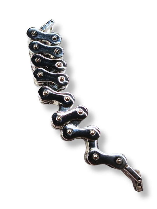 Men's Chain Bracelet Made of Stainless Steel 21cm