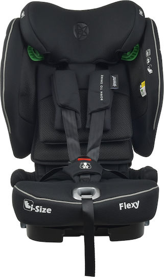 Bebe Stars Flexy Καθισματάκι Αυτοκινήτου i-Size με Isofix Μαύρο