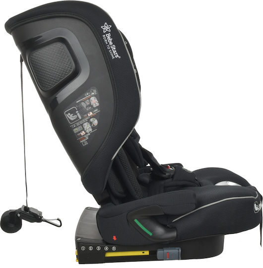 Bebe Stars Flexy Καθισματάκι Αυτοκινήτου i-Size με Isofix Μαύρο