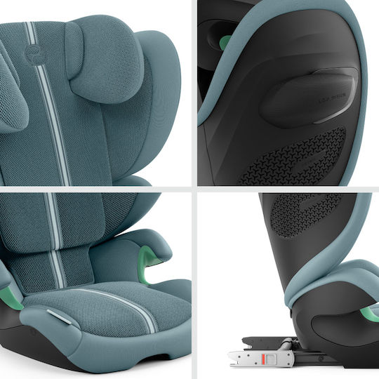 Cybex Solution G2 Plus Καθισματάκι Αυτοκινήτου i-Size με Isofix Stormy Blue | light blue 15-50 kg