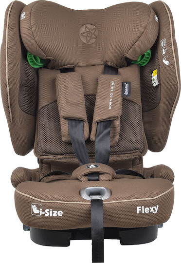 Bebe Stars Flexy Καθισματάκι Αυτοκινήτου i-Size με Isofix Καφέ