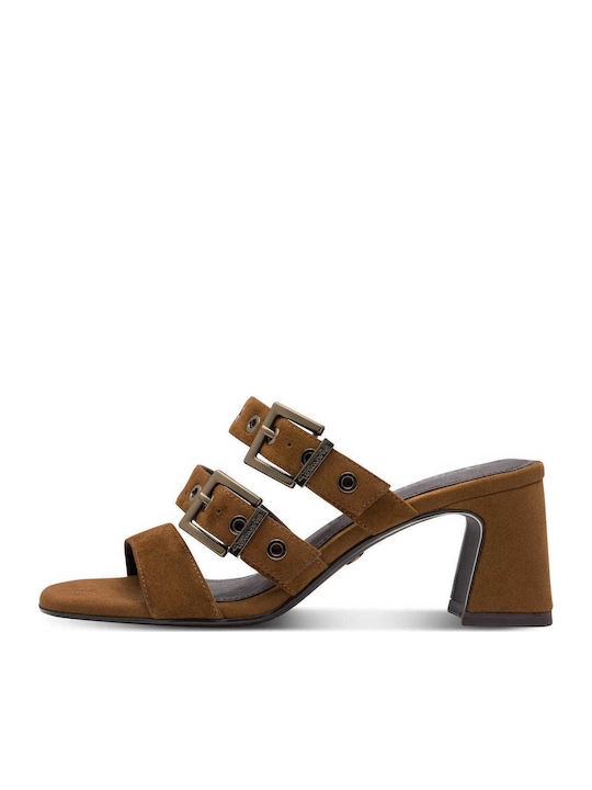 Summer Women's Platform Slippers Style Tabac Brown