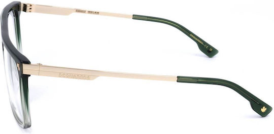 Dsquared2 Dsq Montatura Vista D2 0122 1ed 56 15 145