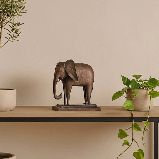 Phos & Gaia Dekorative Elefant aus Holz