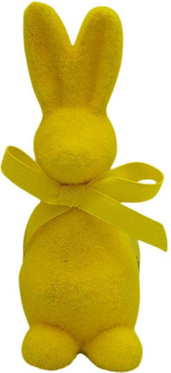 Iepuraș De Paște Decorativ Galben 16 Cm