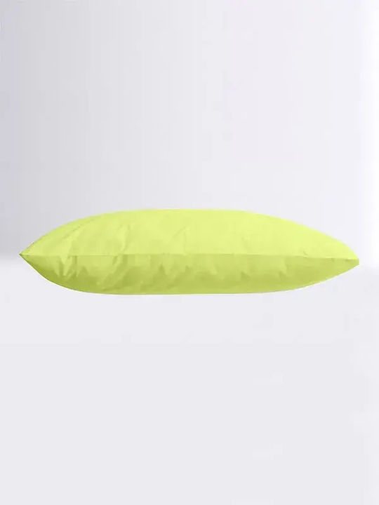 Das Home Happy Line Σετ Μαξιλαροθήκες με Φάσα Λαδι 50x70εκ.