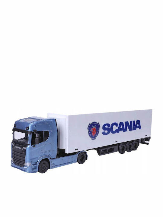 Easter Candle With Toy Bburago Truck Scania Mercedes Volvo Benz Actros Yokohama 1/43 Hauler Trailer