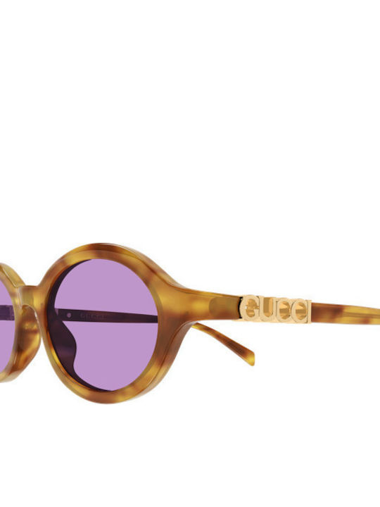 Gucci Γυαλιά Ηλίου Μωβ με Κοκκάλινο Σκελετό Gucci Γυαλιά Ηλίου Μωβ με Κοκκάλινο Σκελετό
