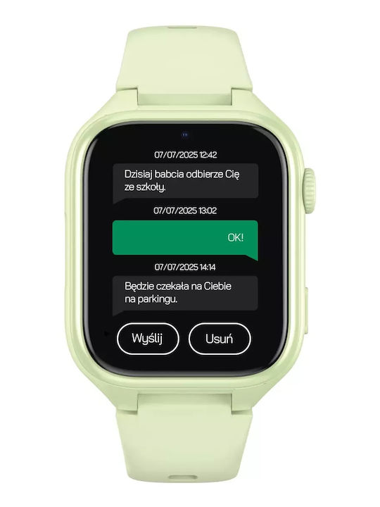 Junior Παιδικό Smartwatch με GPS & Κάμερα Πράσινο