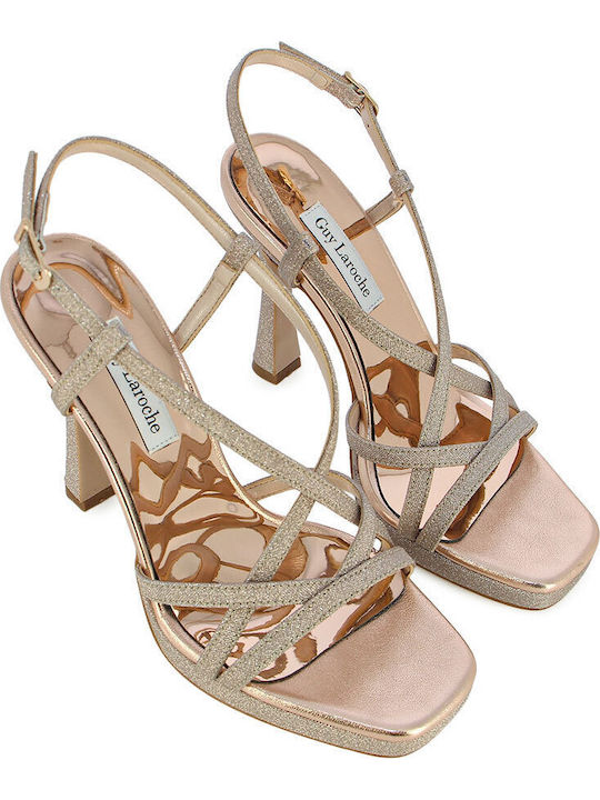 Gold Damen Sandalen