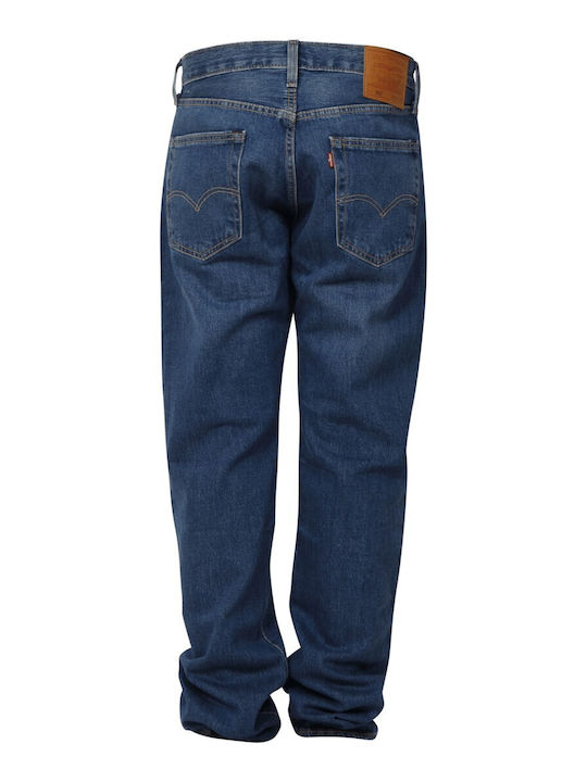 501original Fit Ανδρικό Παντελόνι Τζιν με Regular Straight Εφαρμογή Μπλε