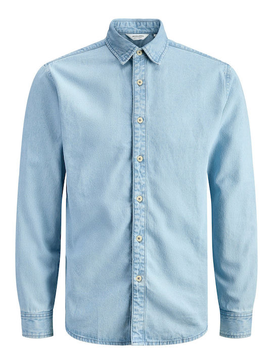 Μακρυμάνικo Τζιν Πουκάμισο Blue Denim