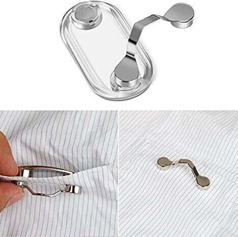 Suport Magnetic Clip Pentru Ochelari Zola Multifuncțional Oțel Abs 4 4 X 2 4 Cm Transparent