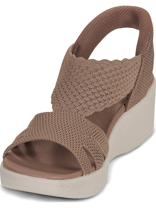 Parallel Lite Summer Invite Damen Flache Sandalen Braun